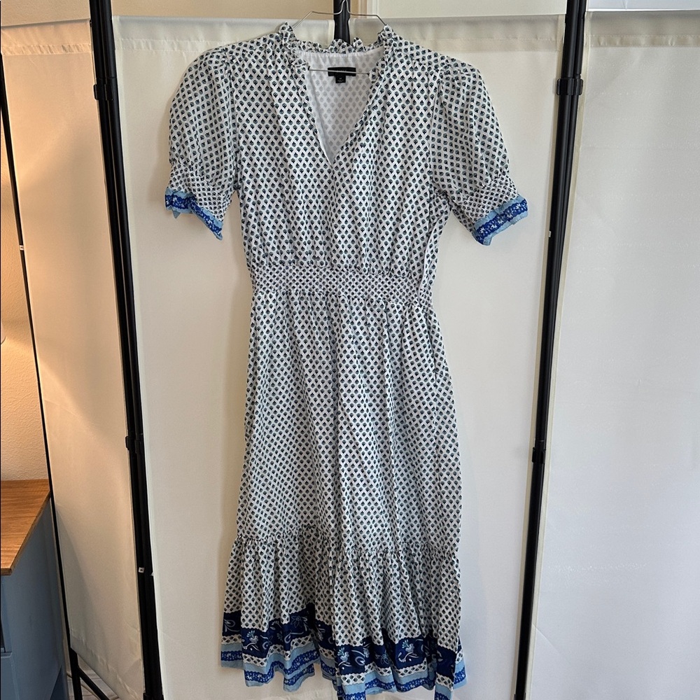 J. Crew block print dress